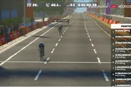Van der Poel weer derde in Tour for All van Zwift, Gogl wint etappe 2