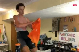 Verrassende ritzege Dal-Cin in derde rit virtuele Tour de France