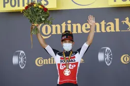 Ewan sluit groene trui niet uit: 'Zou mooi zijn als de beste sprinter hem wint'