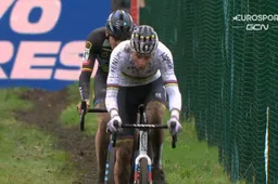 Van der Poel had het zwaar: 'Moest heel diep gaan om te volgen'