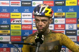 Van Aert geeft verklaring voor minder gevoel: 'Niet in functie van deze cross getraind'