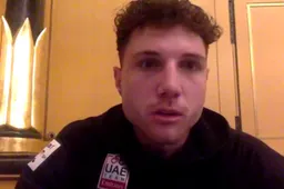 Hirschi maakt langverwachte debuut bij UAE: 'Moest wat extra rust nemen'