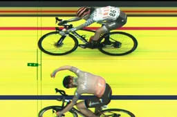 Vollering geklopt in millimetersprint door Winder in Brabantse Pijl voor vrouwen