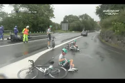 [Update] Kelderman houdt geen blessures over aan zijn valpartij in San Sebastián