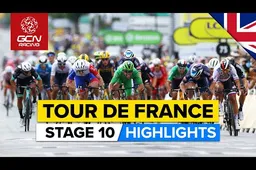 🎥 Samenvatting etappe 10 Tour de France: Cavendish klopt Van Aert en Philipsen