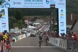 Ghirmay verslaat verrassend Vendrame, Pinot en Quintana in Classic Grand Besançon Doubs