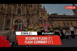 🎥 Samenvatting etappe 21 Vuelta a España: Rode Roglic heer en meester in Santiago
