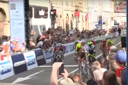 Godon de snelste in enerverende slotfase Tour du Doubs, Girmay finisht als tweede