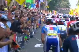 Beelden: Veel fans en geweldige sfeer langs WK-parcours in Vlaanderen