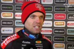 Iserbyt naast podium: 'Hopen op snellere wedstrijden om bij Van Aert te kunnen blijven'