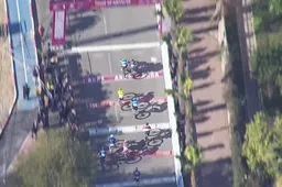 Gigantische crash ontsiert de door Malucelli gewonnen eerste etappe in Tour of Antalya