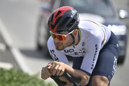 Ganna verrast door verloren tijdrit: 'Reed een hoger vermogen dan gepland'