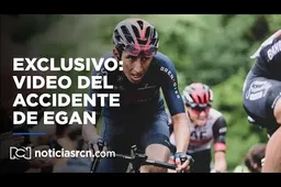 🎥 Video van zwaar trainingsongeluk Bernal duikt op in Colombiaanse media