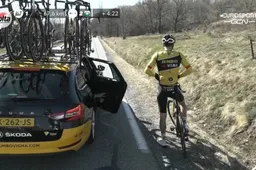 Het zit maar niet mee: Tom Dumoulin 'voelt zich niet goed' en moet ook Catalonië verlaten