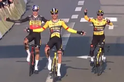 Ploegleider Van Dongen spreekt Roglic tegen: 'Heel bewust gekozen voor meerdere kopmannen'