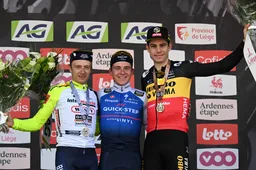 Lefevere trots op Evenepoel: 'Hij wist precies waar hij moest gaan, daar heeft hij voor getraind'