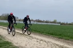 Pogacar krijgt geen genoeg van kasseien: Tourwinnaar dokkert daags na De Ronde over Roubaix-stroken