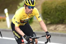 Roglic verliest leiderstrui in Baskenland: 'Was zo zwaar, ik kon nauwelijks finishen'