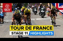 🎥 Samenvatting etappe 11 Tour de France: Tour de France draait 180 graden na knaldag Jumbo-Visma