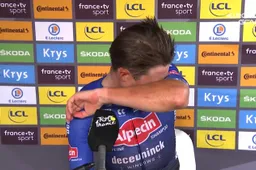 Philipsen in tranen na prachtige ritzege: 'Het was een lange zoektocht naar deze overwinning'