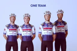 Soudal-Quick Step toont nieuwe shirtjes, contractverlenging Lampaert hangt in de lucht