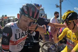 Majka verantwoordt zich bij winnende Pogacar: 'Ik heb een foutje gemaakt'