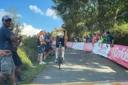 Teunissen opnieuw rode lantaarn: 'Twee keer moeten afstappen voor sanitaire stop'