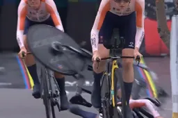 🎥 Drama voor Nederland bij Mixed Team Relay: Kettingpech Mollema, Van Vleuten valt bij start