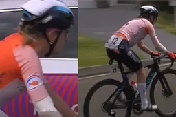 Soap op vrouwen-WK, waar té oranje Van Vleuten na 20 kilometer van shirt moet wisselen