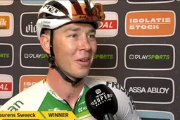 Winnende Sweeck maakt in Otegem pirouette voor team van Vanthourenhout, die dat op zijn beurt 'heel zielig' vindt