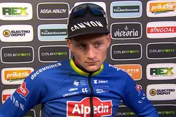 Van der Poel tweede in Heusden-Zolder na foutje in sprint: 'Het is een teleurstelling'