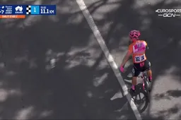 Update | 🎥 Bettiol na woede-uitbarsting toch nog bestraft: 'Het werd zwart voor mijn ogen'