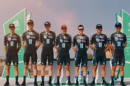 Casper van Uden na elfde plek in massasprint Saudi Tour: 'Opeenstapeling van ongelukkige momenten'