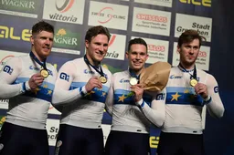 'Halfbakken' Hoogland pakt vanuit z'n bouwplaats goud, Lavreysen denkt dat er mooi EK inzit