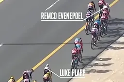 🎥 Nieuwe beelden waaierslag: onevenaarbare Evenepoel en machtige Plapp en Kooij