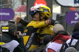 Hoe de hemel in zeven uur tijd opklaarde voor Laporte: van twijfel in de stem over vraag van Van Aert tot hoopvol voor de Ronde