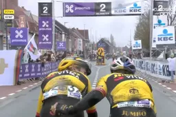 Van Aert en Laporte spelen met de concurrentie in helse Gent-Wevelgem; Fransman mag winnen van kopman