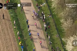 🎥 Drama op Carrefour de l'Arbre! Philipsen en Van der Poel kegelen Degenkolb omver, Van Aert rijdt lek