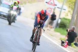 Thomas baalt na verlies van een seconde: 'Vierde keer dat ik tweede word in een Giro-tijdrit'