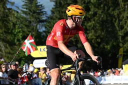 Abrahamsen (derde) zag Eenkhoorn als welkome versterking: 'Hij bracht meer snelheid in de groep'