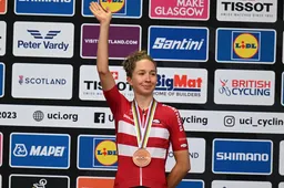 Ludwig 'super trots' op bronzen medaille: 'Maar ook op de manier waarop ik gereden heb'