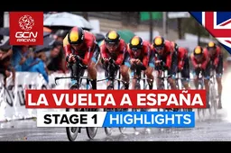 🎥 Samenvatting etappe 1 Vuelta a España 2023: Het regent valpartijen en lekke banden in ploegentijdrit