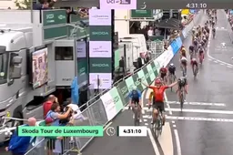 Biermans klopt in Luxemburgs waterballet verrassend Kragh Andersen en Tim van Dijke voor ritwinst