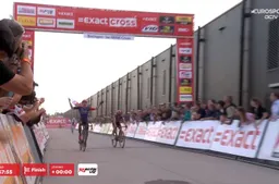 Thibau Nys vloert Iserbyt in de sprint na zinderende slotronde in Beringen