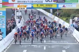 Mylène de Zoete is de allersnelste in openingsrit Tour of Chongming Island en boekt eerste profzege