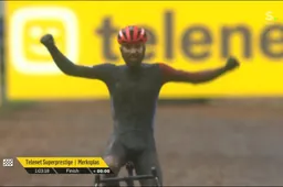 Aardbeien smaken het zoetst voor Joris Nieuwenhuis in Superprestige Merksplas, Iserbyt tweede