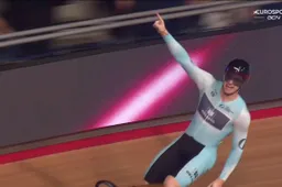 🎥 Copy, paste, vuurwerk! Lavreysen en Richardson entertainen, terwijl Eefting verrast op de Scratch