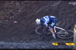 🎥 Letterlijk een gevecht tegen de modder: 18-jarige Marasco zit muurvast in Nielse blubber