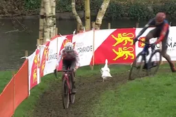 🎥 Eenden op het parcours: Iserbyt en co kunnen Kwik, Kwek en Kwak maar erg nipt ontwijken