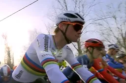 Michael Vanthourenhout laat Mathieu van der Poel ervoor werken in Hamme, maar Nederlander wint wel